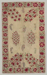 Suzani: Diwanbezug, 1700er Jahre