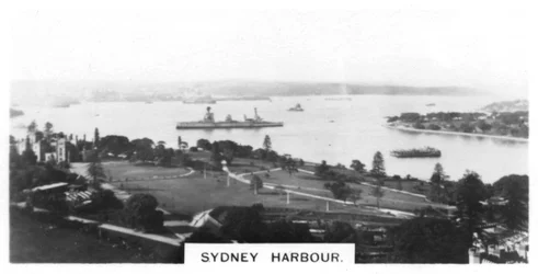 Sydney Harbour, Australien, 1928