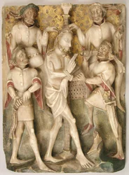 Gefangennahme Christi, britisch, ca. 1440-50