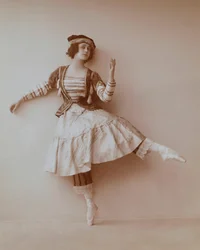Tamara Karsavina, russische Ballerina, 1911