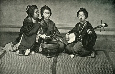 Tee und Musik, 1891