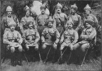 Die 16. Bengalischen Lanzenreiter, 1900