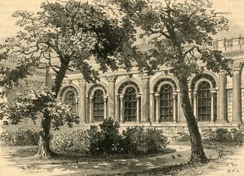 Die Bankstube, Außenansicht, 1897
