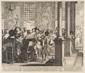 Das Festmahl für die Rückkehr des verlorenen Sohnes, ca. 1636