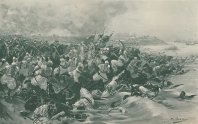 Die Schlacht von Aboukir, 1799, 1896