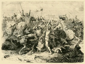 Die Schlacht von Bouvines, 1214, 1890