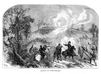Die Schlacht von Gettysburg, Amerikanischer Bürgerkrieg, 1.-3. Juli 1863