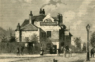 The Black Lion, Church Street, Chelsea, 1820