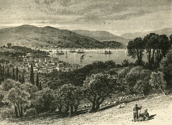 Der Bosporus, von Therapia, 1890