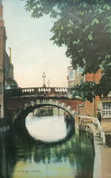 Die Brücke, Newbury, spätes 19. - frühes 20. Jahrhundert