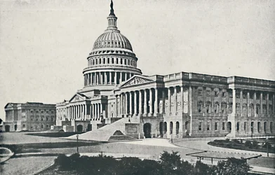 Das Kapitol, Washington, 1916