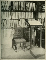 Die Kettenbibliothek der Ministerkirche in Wimborne, Dorset