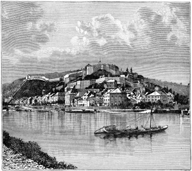 Die Zitadelle von Namur, 1898