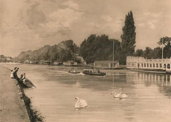 Die College-Barken in Oxford, 1902
