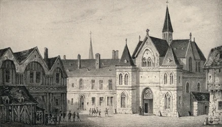 Das College der Sorbonne im Jahr 1550