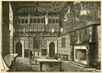 Der Speisesaal, Hatfield, 1898