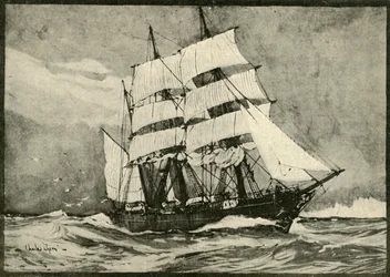 Die Entdeckung unter vollen Segeln, 1901