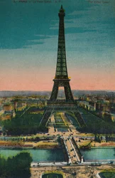 Der Eiffelturm, Paris, ca. 1920