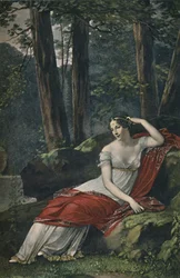 Die Kaiserin Josephine im Park von Malmaison