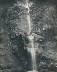 Der Emu Vale Wasserfall, 19. Jahrhundert