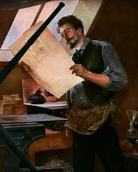 Der Graveur, 1911-1912