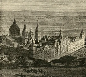 Der Escurial, nahe Madrid, 1890