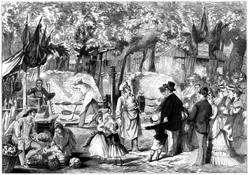 Das Fest der Loges, St-Germain-en-Laye, Frankreich