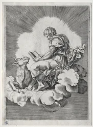 Die vier Evangelisten: St. Lukas, ca. 1518