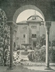 Der Garten von Lindaraja, 19. Jahrhundert, 1907