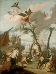 Das Sammeln von Manna, 17. Jahrhundert