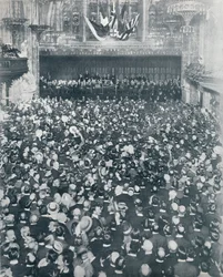 Das große Rekrutierungstreffen in der Londoner Guildhall