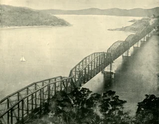 Die Hawkesbury-Brücke, New South Wales