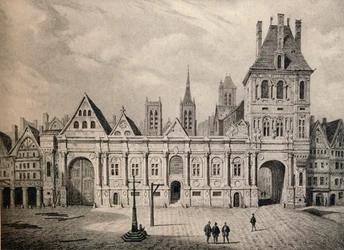 Das Rathaus im Jahr 1583, 1915