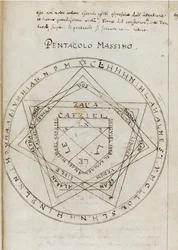 Der Schlüssel Salomons Clavicula Salomonis, frühes 18. Jahrhundert