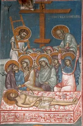 Die Beweinung Christi, ca. 1350
