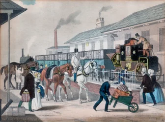 Der letzte der Kutschen, ca. 1840