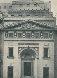 Der Eingang der Leadenhall Street von Lloyds