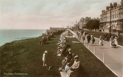 The Leas, Folkestone, Kent, um 1920