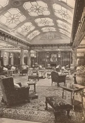 Die Lounge, ca. 1930, 1935