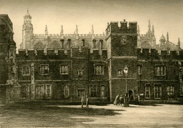 Die Untere Schule und Lange Kammer, 1911