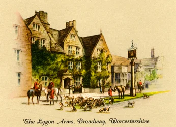 The Lygon Arms, Broadway, Worcestershire, 1936