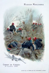 Die Marchand-Expedition: Kampf bei Kimbedi, Kongo, 19. Oktober 1896