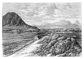 Der Marsha-Pass, nördlich von Kandahar, Afghanistan, 1895