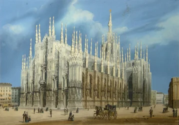 Der Mailänder Dom, 1860er Jahre