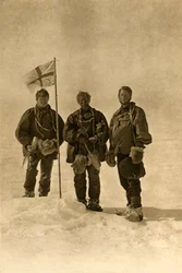 Die Nordpartei am Südmagnetpol, 17. Januar 1909