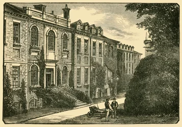Das alte Haus, vom Garten des Meisters, 1898