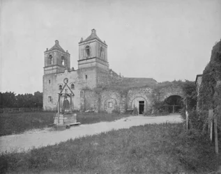 Die alte Mission in San Antonio, 19. Jahrhundert