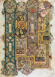 Die Anfangsworte des Markus-Evangeliums, 800 n. Chr., 20. Jahrhundert
