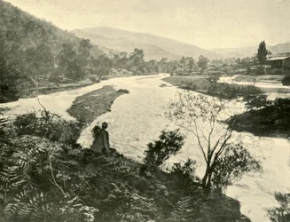 Die Öfen in Bright, 1901