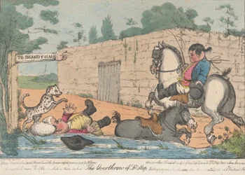 Der Sturz von Dr. Slop Tristram Shandy